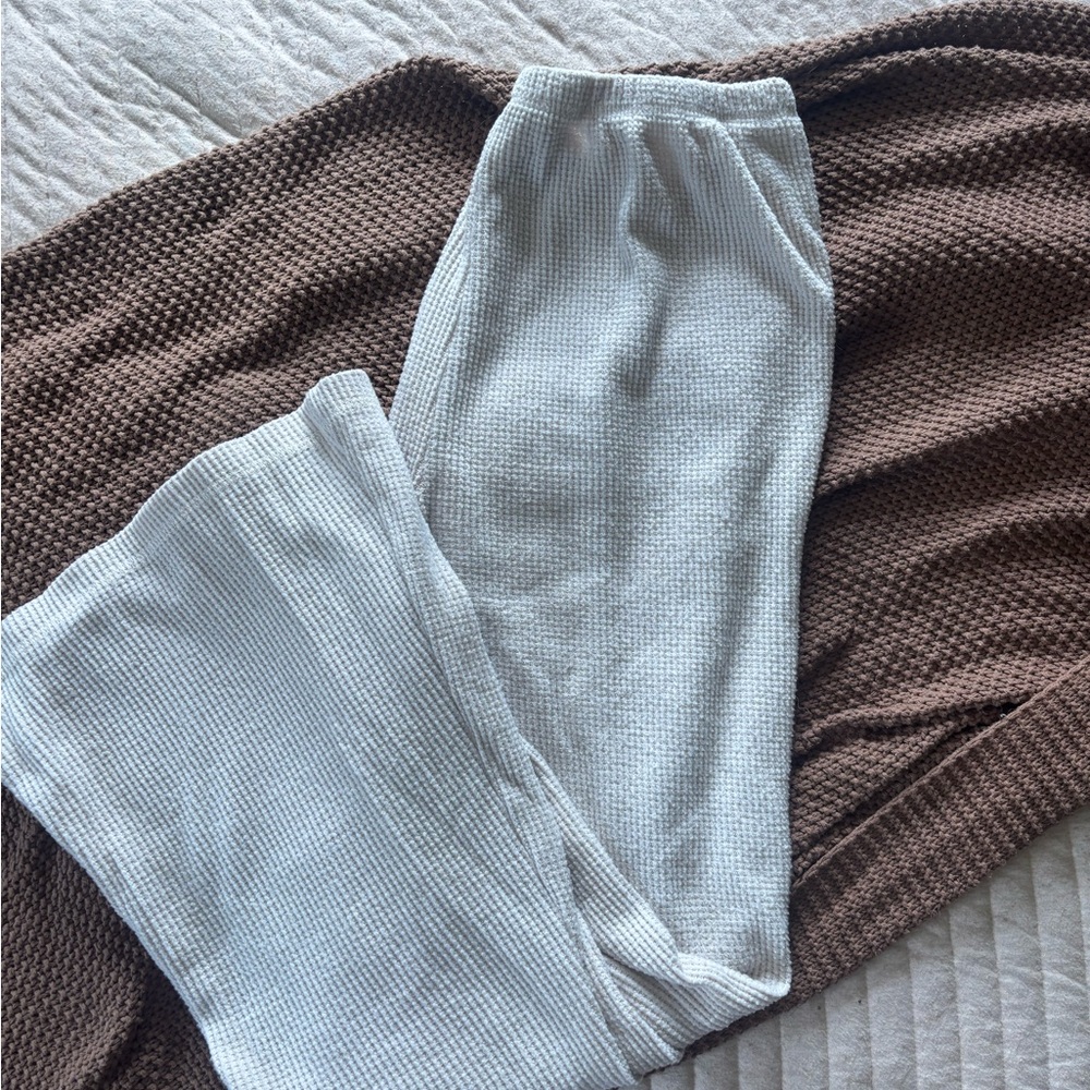Women's Wide Leg Pants in Cream